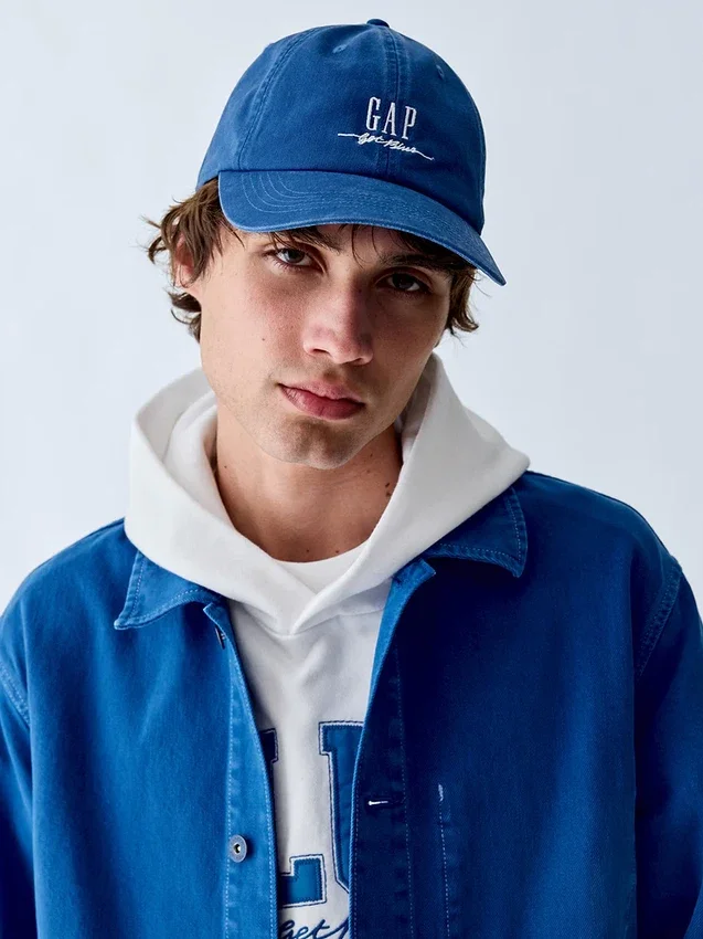 Cappellino da baseball con logo Get Blue