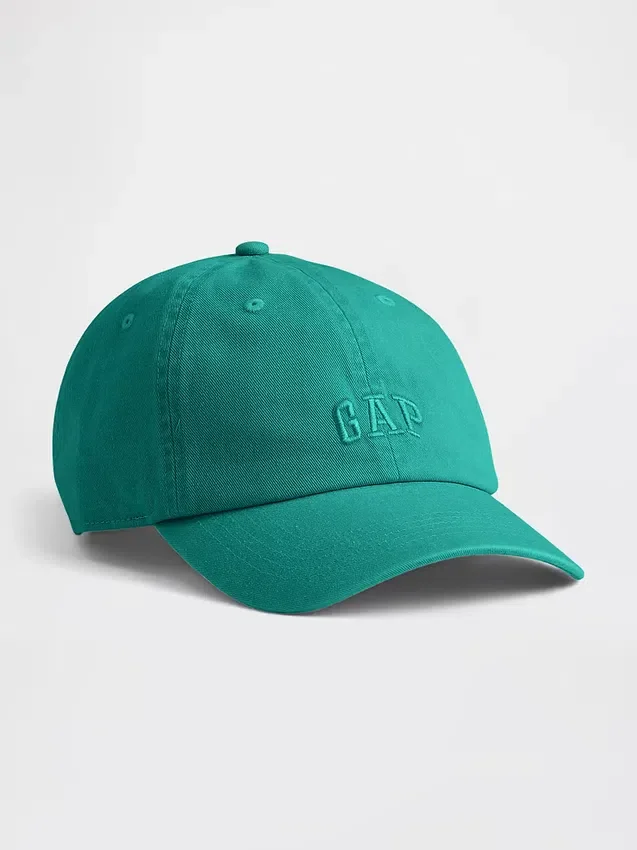 Cappellino da baseball con logo slavato
