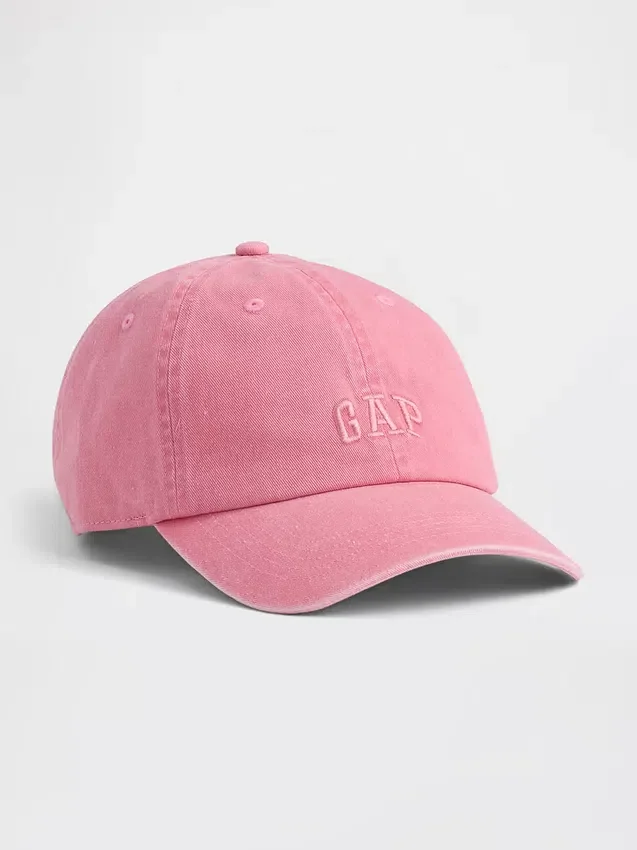 Cappellino da baseball con logo slavato