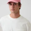 Cappellino da baseball con logo slavato