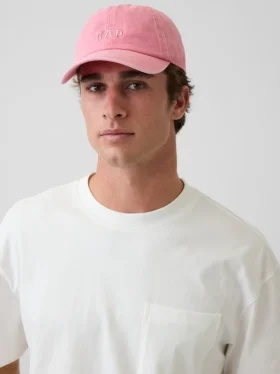 Cappellino da baseball con logo slavato