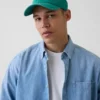 Cappellino da baseball con logo slavato