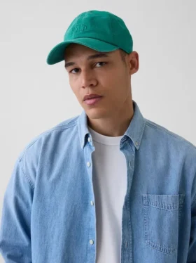 Cappellino da baseball con logo slavato