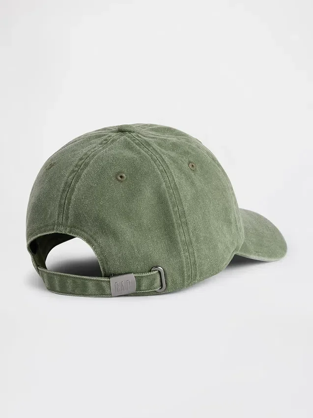 Cappellino da baseball con logo slavato