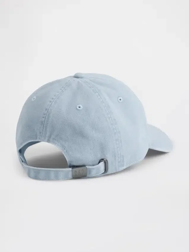 Cappellino da baseball con logo slavato