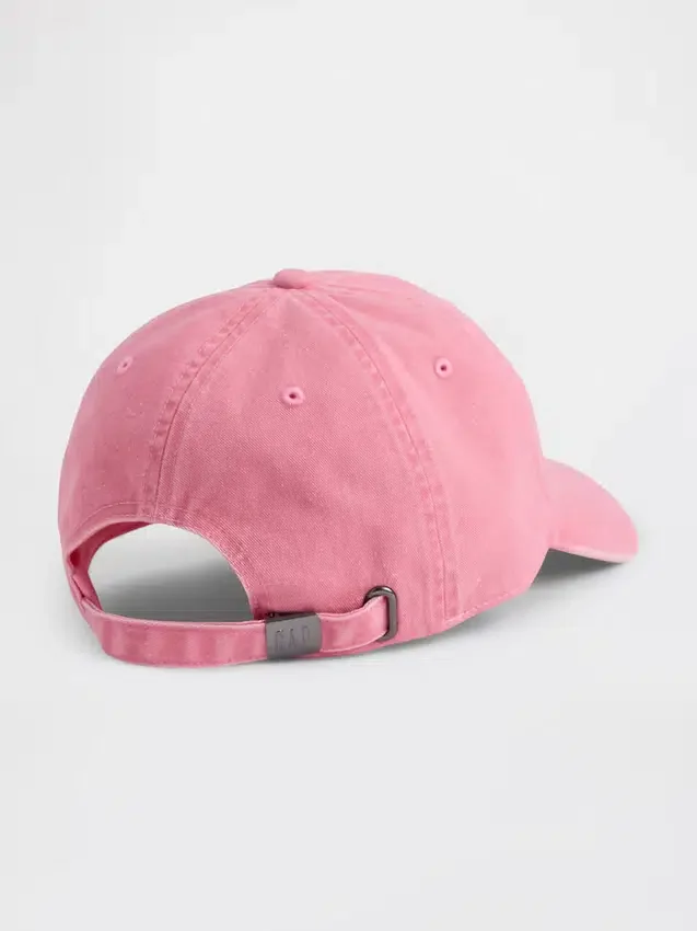 Cappellino da baseball con logo slavato