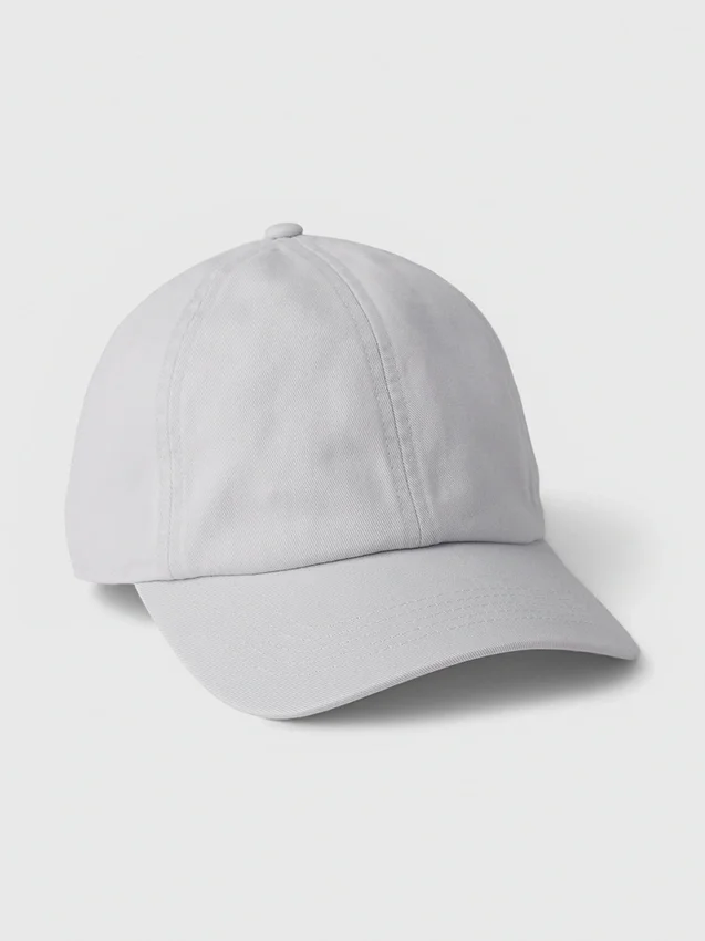 Cappellino da baseball in cotone biologico lavato