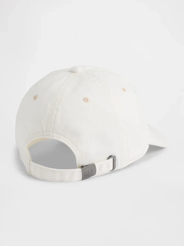 Cappellino da baseball in denim con orsetto Brannan