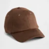 Cappellino da baseball in pelle scamosciata vegana