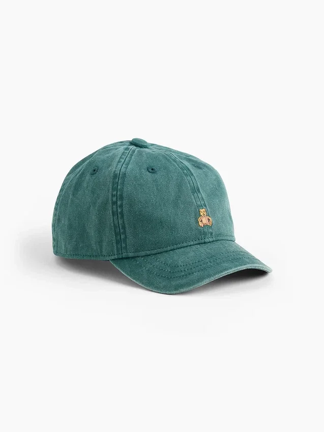 Cappellino da baseball per bambini “Brannan Bear” con tintura a doppio strato