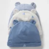 Cappellino in cotone biologico "Baby First Favorites" (confezione da 3)