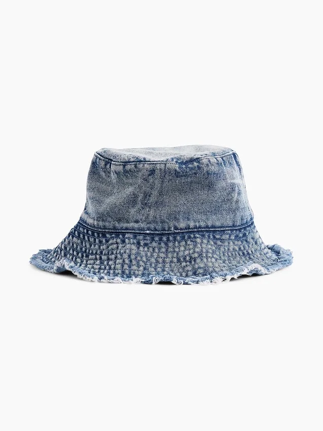 Cappello a secchiello in denim per bambini