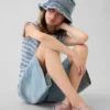 Cappello a secchiello in denim per bambini