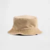 Cappello a secchiello in denim sovratinto per bambini