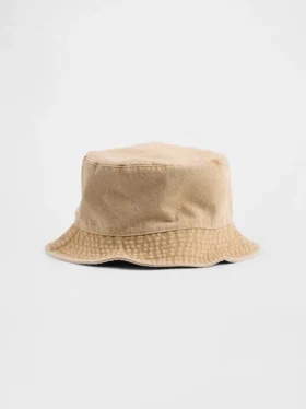Cappello a secchiello in denim sovratinto per bambini