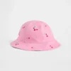 Cappello a secchiello per bambini con ciliegie