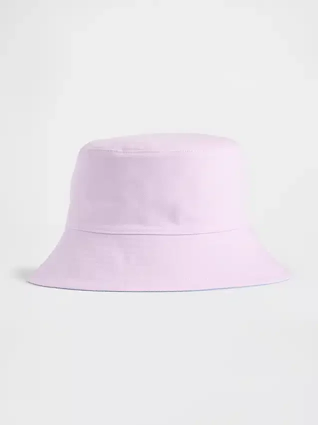 Cappello a secchiello reversibile in denim per bambini