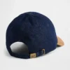 Cappello da baseball in denim e velluto a coste