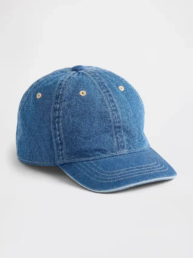 Cappello da baseball in denim per bambini