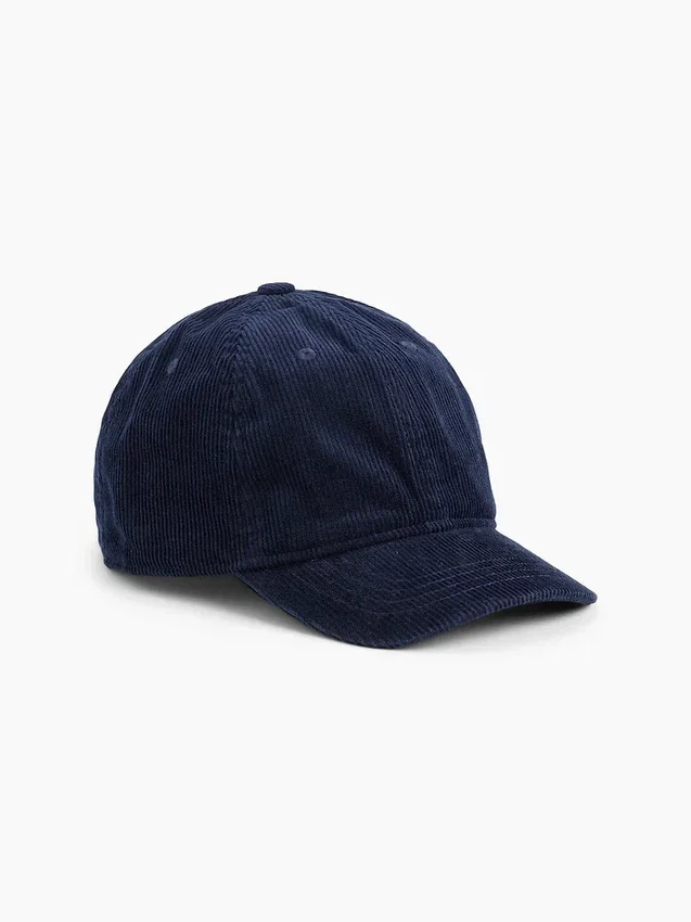 Cappello da baseball in velluto a coste per bambini