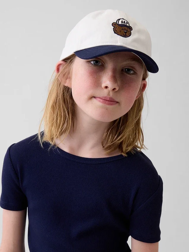 Cappello da baseball per bambini con logo Brannan Bear