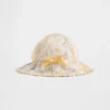Cappello da sole floreale per neonati