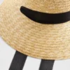 Cappello di paglia a tesa larga