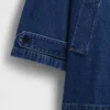 Cappotto da auto oversize in denim