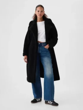 Cappotto in sherpa