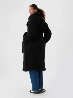 Cappotto in sherpa