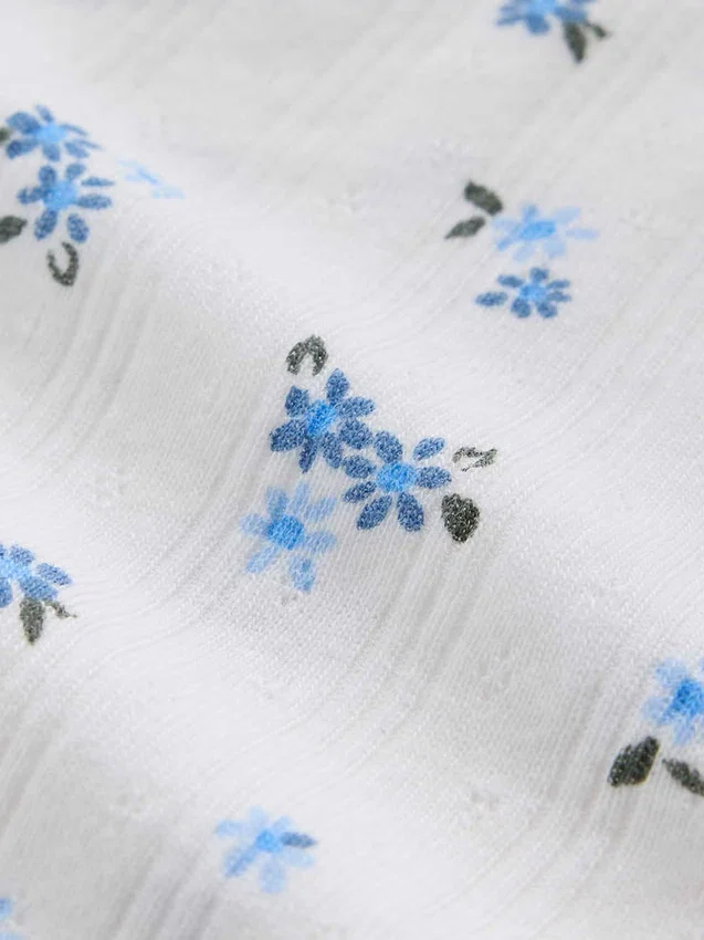 Cardigan a coste pointelle per bambini