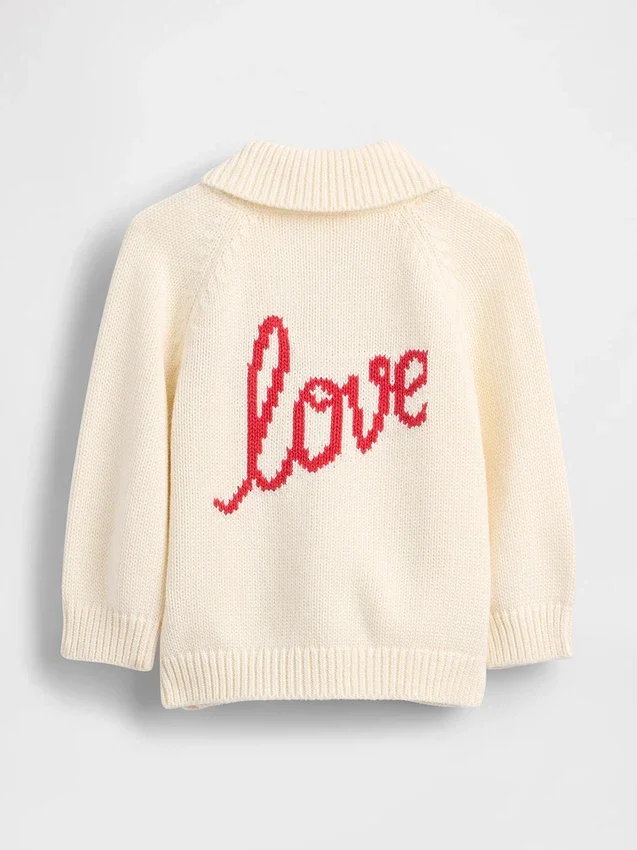 Cardigan a scialle Baby Love
