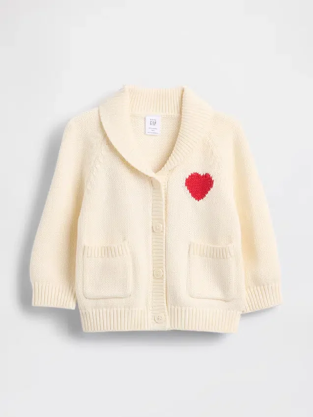 Cardigan a scialle Baby Love