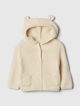 Cardigan con orsetto
