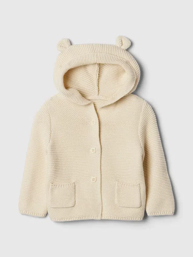 Cardigan con orsetto
