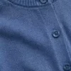 Cardigan corto dal taglio morbido per bambini
