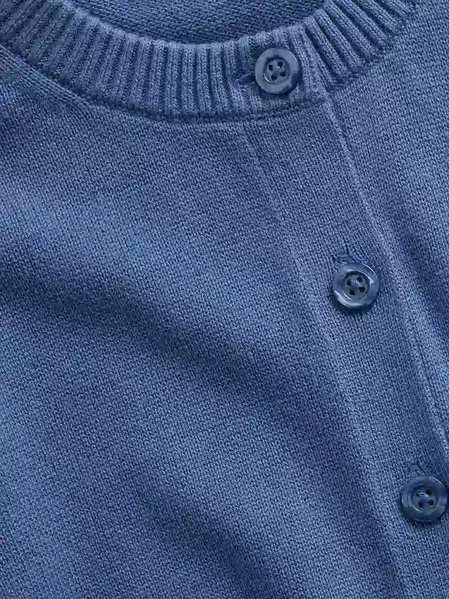Cardigan corto dal taglio morbido per bambini