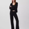 Cardigan dal taglio morbido con scollo a V in misto cotone