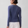 Cardigan moderno a girocollo