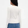 Cardigan moderno a girocollo