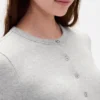 Cardigan moderno a girocollo