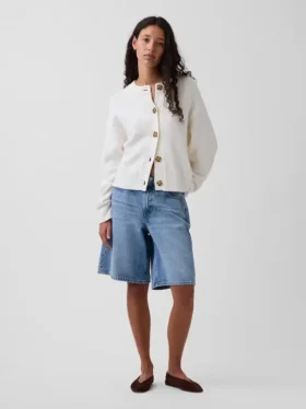 Cardigan oversize a maglia grossa CashSoft