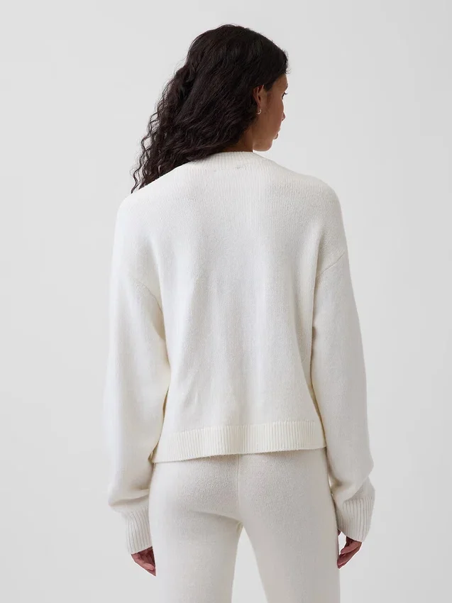 Cardigan oversize a maglia grossa CashSoft