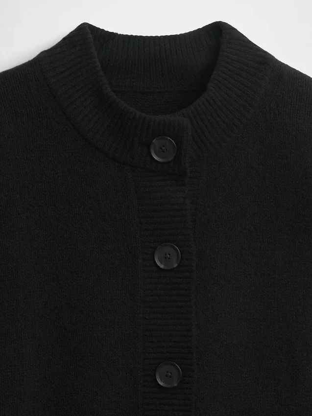 Cardigan oversize a maglia grossa CashSoft