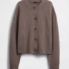 Cardigan oversize a maglia grossa CashSoft