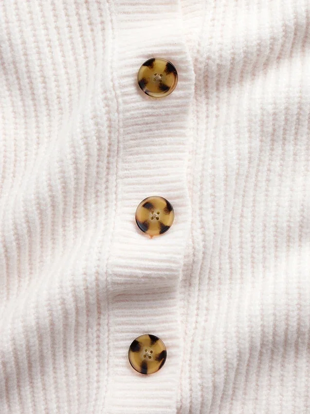 Cardigan oversize CashSoft a maglia shaker