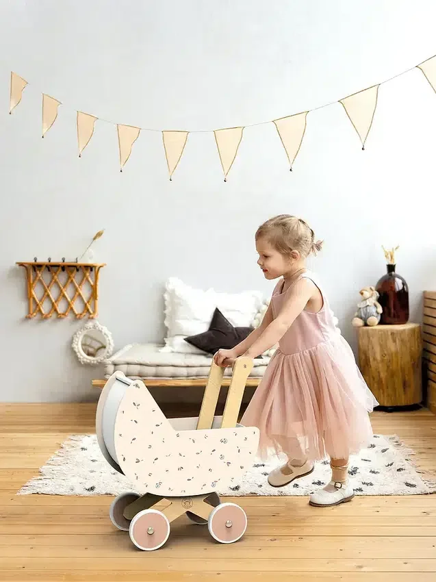 Carrozzina per bambole - Giocattolo per bambini piccoli