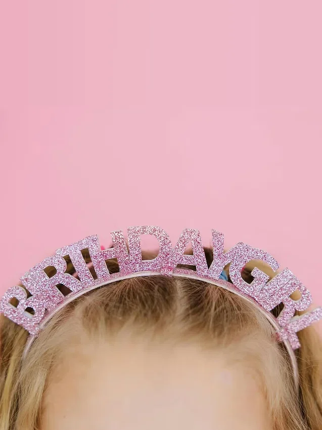 Cerchietto “Birthday Girl” per bambine di Sweet Wink