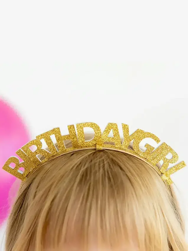 Cerchietto “Birthday Girl” per bambine di Sweet Wink