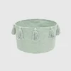 Cestino Lorena Canals con nuove nappine in blu salvia